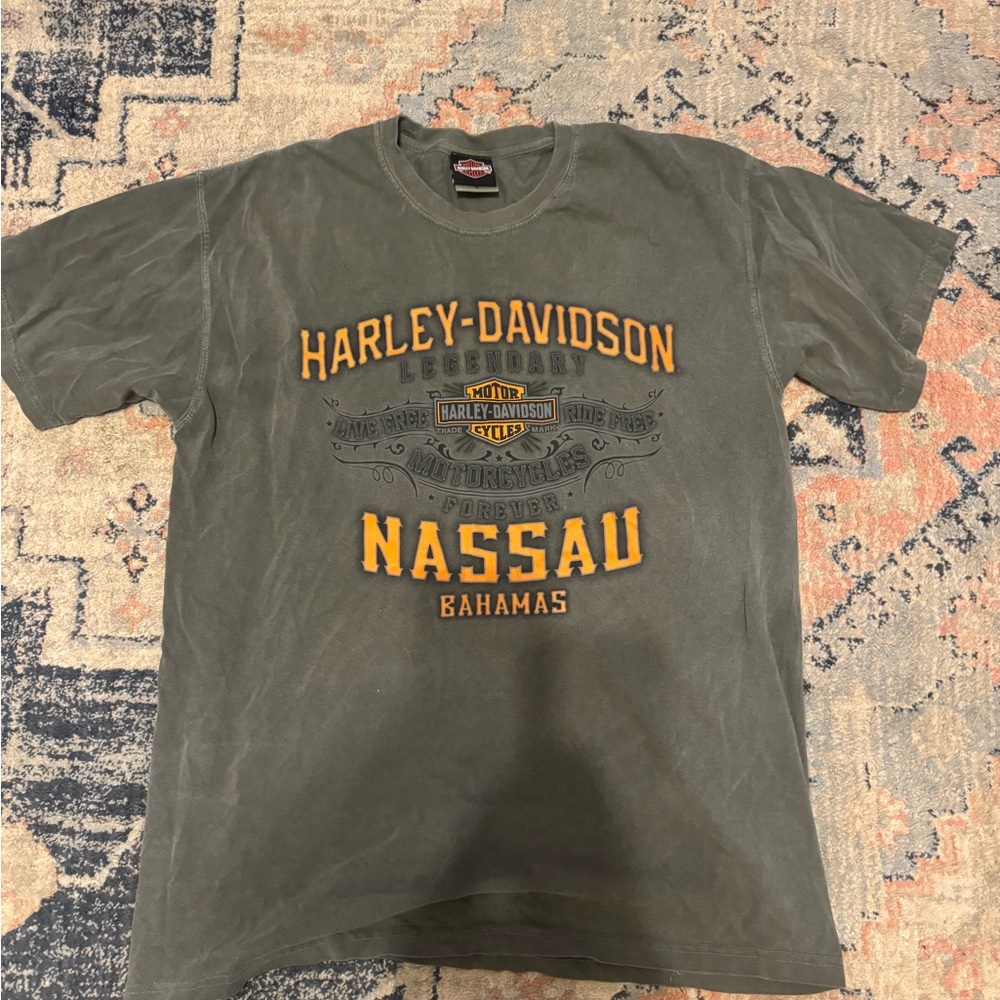 Harley-Davidson Charcoal Nassau Tee